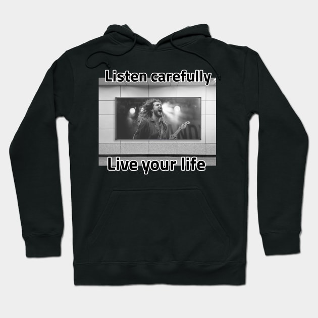 Live your life Hoodie by zzzozzo